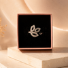 Serene Leaf Ring