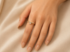 Crowned Solitaire Ring