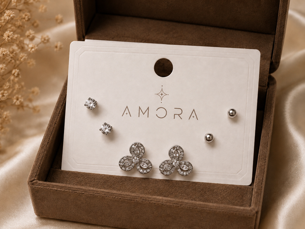 Clover Grace Earring Set