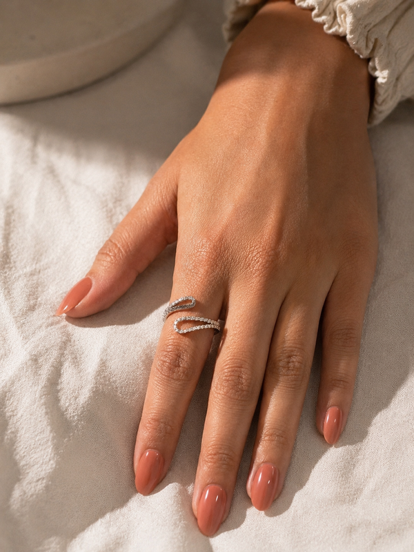 Twin Elegance Ring