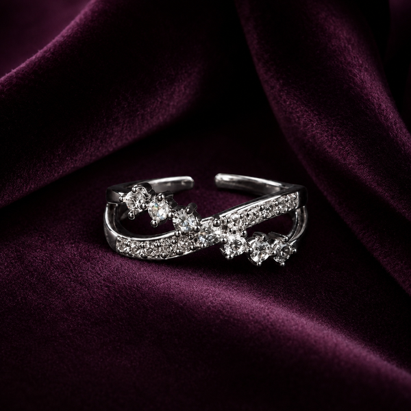 Starlit Vine Ring