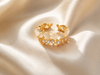 Crown of Pearls Ring