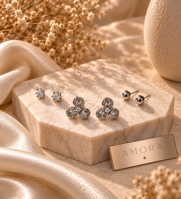 Clover Grace Earring Set